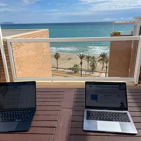 Oceanfront Flat With Pool And Parking *